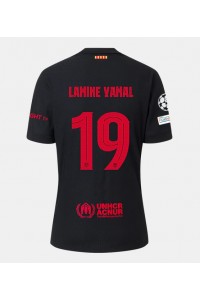 Fotbalové Dres Barcelona Lamine Yamal #19 Venkovní Oblečení 2024-25 Krátký Rukáv